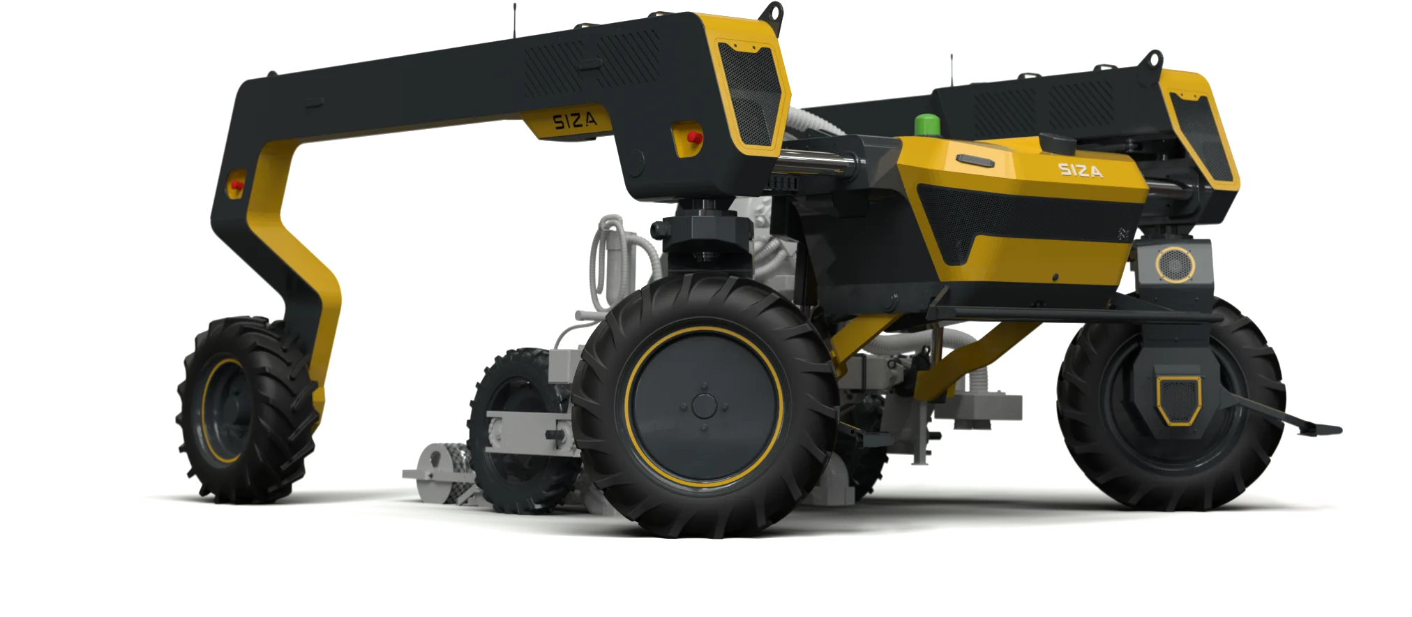 TOOGO 2.0, robot porte-outils agricole autonome et électrique de SIZA Robotics